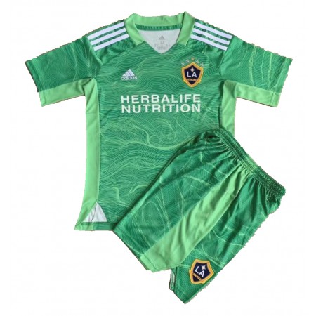 Billiga Fotbollströjor Los Angeles Galaxy Målvakt Barn Hemma tröja 2021/22 Kortärmad